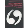 Vintage Publishing Lover's Discourse | Roland Barthes