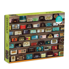 Vintage Rádió Galison Puzzle 1000 Darabos puzzle, kirakós