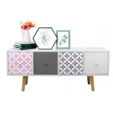 Vintage Vintage Komód #fehér-szürke bútor