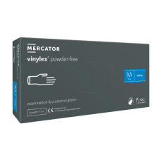  VINYLEX latexmentes, púdermentes vinyl vizsgálókesztyű - S, Vinyl, 100