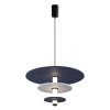 Viokef Azul kék-szürke LED függesztett lámpa (VIO-4322200) LED 1 izzós IP20