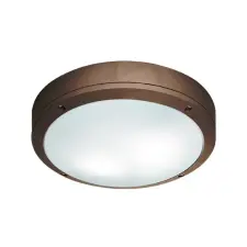 Viokef Ceiling Lamp Brown Round Leros - VIO-4049203 világítás