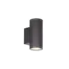 Viokef Corvo sötétszürke kültéri falikar (VIO-4309800) GU10 2 izzós IP65