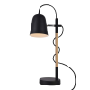 Viokef Eddie fekete asztali lámpa (VIO-4163800) E14 1 izzós IP20