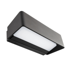 Viokef Edison sötétszürke LED kültéri fali lámpa (VIO-4255500) LED 1 izzós IP65 kültéri világítás