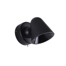 Viokef Enzo fekete LED falikar (VIO-4280901) LED 1 izzós IP20 világítás