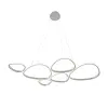 Viokef Helix ezüst LED függesztett lámpa (VIO-4316200) LED 1 izzós IP20