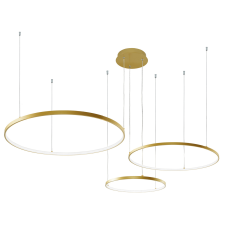 Viokef Maximos arany LED függesztett lámpa (VIO-4301101) LED 1 izzós IP20 világítás