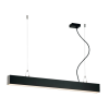 Viokef Pendant Black L:580 3000K Station Ultra