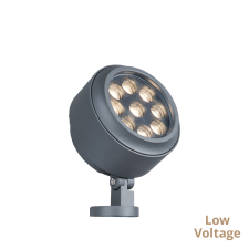 Viokef Ridox sötétszürke LED kültéri leszúrható lámpa (VIO-4310700) LED 1 izzós IP65 kültéri világítás