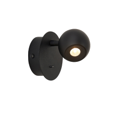 Viokef Sebastian fekete LED falikar (VIO-4270800) LED 1 izzós IP20 világítás