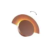 Viokef Sunrise rozsdabarna LED kültéri fali lámpa (VIO-4352901) LED 1 izzós IP54