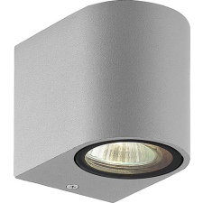 Viokef Tilos szürke kültéri fali lápma (VIO-4099702) GU10 1 izzós IP54 kültéri világítás