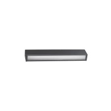 Viokef Verona sötétszürke LED kültéri mennyezeti lámpa (VIO-4293600) LED 1 izzós IP65 világítás