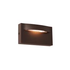 Viokef Vita rozsdabarna LED kültéri fali lámpa (VIO-4298201) LED 1 izzós IP65 kültéri világítás