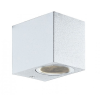 Viokef Wall lamp white SQ H:80 Tilos