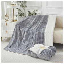  Violet 2 rétegű ágytakaró/pléd 150x200 cm - Szürke ZU150200-4 lakástextília