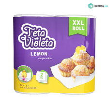 Violeta MAXI citrom illatú háztartási papírtörlő - 2 rétegű 2 tekercses higiéniai papíráru