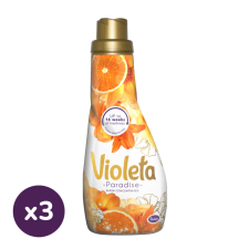 Violeta öblítő koncentrátum mikrokapszulákkal - paradise (3x900 ml) tisztító- és takarítószer, higiénia