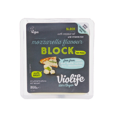 Violife Violife növényi készítmény tömb pizzához olvadós mozzarella 200 g reform élelmiszer