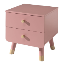 Vipack Billy rózsaszín fa 2-fiókos éjjeliszekrény (442691) bútor