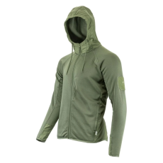 VIPER TACTICAL Storm kapucnis cipzáros pulóver zöld S
