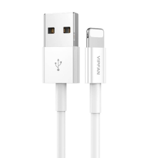 Vipfan USB és Lightning kábel Vipfan X03, 3A, 1m (fehér) kábel és adapter