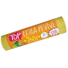 VIPOR LDPE Top Extra szilárd 240 l, 10 db, sárga (8595657600892) tisztító- és takarítószer, higiénia