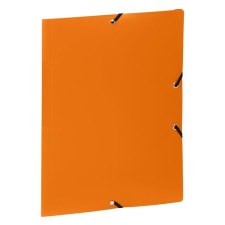 VIQUEL Gumis mappa, 15 mm, PP, A4, VIQUEL &quot;Essentiel&quot;, narancssárga mappa