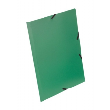 VIQUEL Gumis mappa, 15 mm, PP, A4, VIQUEL "Standard", zöld mappa