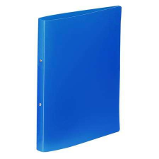 VIQUEL Gyűrűs könyv, 2 gyűrű, 25 mm, A4, PP, VIQUEL &quot;Essentiel&quot;, kék gyűrűskönyv