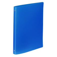  VIQUEL Gyűrűs könyv, 4 gyűrű, 25 mm, A4, PP, VIQUEL &quot;Essentiel&quot;, kék mappa