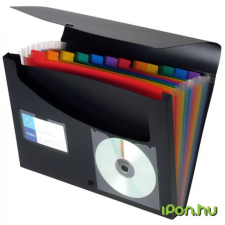 VIQUEL Harmonikamappa 12 rekeszes Rainbow Class mappa