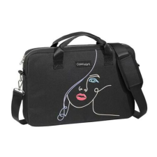 VIQUEL Notebook táska, 15", VIQUEL CASAWORK "Kiss", fekete számítógéptáska