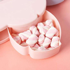  Virág alakú, automatikusan kinyíló tárolódoboz csemegékhez és nassonlivalókhoz - telefontartóval... konyhai eszköz