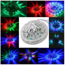 Virág alakú LED diszkólámpa - 3,5W (BBV) party kellék