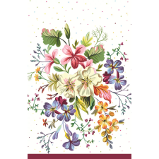 Virág Delicate Flowers papír asztalterítő 120x180 cm lakástextília