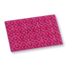  Virág és X mintás fondant mintázó rács sütés és főzés
