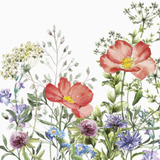 Virág Meadow in June szalvéta 20 db-os 33x33 cm party kellék