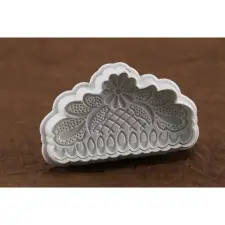  Virág mintás fondant kiszúró - Mesebeli virág forma konyhai eszköz
