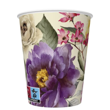 Virág Virág Blossom papír pohár 8 db-os 250 ml party kellék