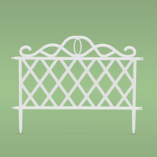  Virágágyás szegély / kerítés kerti dekoráció