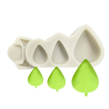 Virágbibe fondant forma, szilikon, 9,7×4,3 cm sütés és főzés