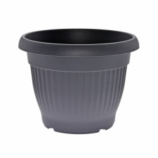  Virágcserép Campana bordázott, kerek 45x26x32 cm dekorációs kellék