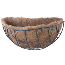  Virágcserép kókusz 30x14x13cm falra szerelhető kerti tárolás