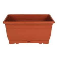 Virágláda alátéttel 7L 30x18x15,5cm kerti tárolás