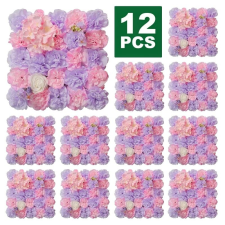  Virágos falpanelek, 3D virágmintás, ideális esküvőkre és rendezvényekre, D-HQ-002-12PCS dekoráció