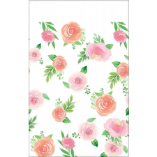  Virágos Floral Baby papír asztalterítő 137x259 cm lakástextília