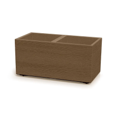  Virágtartó Prosperplast MADERA CASE eco fa 77 cm natur kerti tárolás
