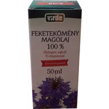Virde feketekömény magolaj e-vitaminnal 100% 50 ml vitamin és táplálékkiegészítő